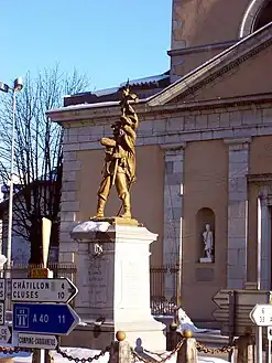 Le monument aux morts de 1870.