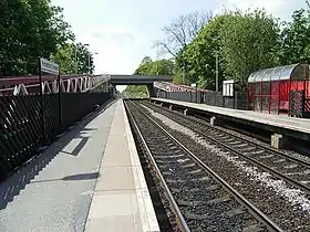 Image illustrative de l’article Gare de Pontefract Tanshelf