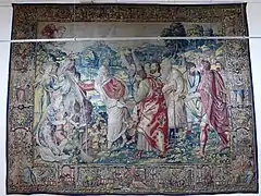 Moïse frappant le rocher.