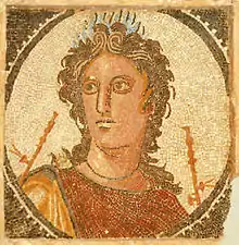Euterpe mosaïque romaine du IIe siècle, :Museu Nacional Arqueològic de Tarragona (ca)