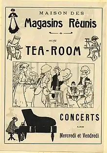 Tea Room des Magasins Réunis de Nancy