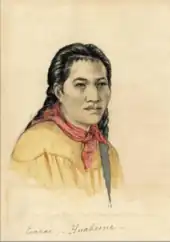 Teapaï - Huaheïne, portrait de femme, musée des Beaux-Arts de Chartres.