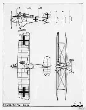 vue en plan de l’avion