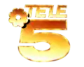 Logo de Tele 5 du 3 mars 1990 au 28 février 1997