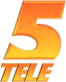 Ancien logo de Tele 5 de 2006 au 7 juillet 2012