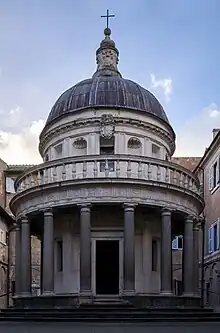 Le Tempietto de San Pietro in Montorio du Bramante
