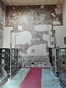 Vue à l'intérieur du Temple.