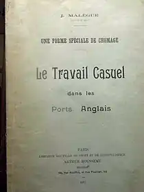 Couverture verte de la thèse de 1913