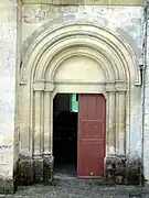 Portail latéral nord.