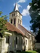 Vue depuis le sud-ouest.