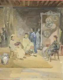 Conversation de mandarins.