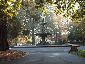 Fontaine de Prince's Square, Launceston (Tasmanie).
