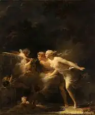 Jean-Honoré Fragonard, La Fontaine d'amour, vers 1785.