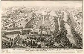 The west prospect of Chirk Castle c.1733-47