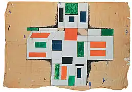 R. van 't Hoff&nbsp;(en) Theo van Doesburg, 1919