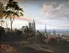 Vue de Bruxelles (XVIIe&nbsp;siècle).