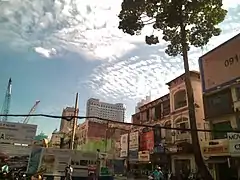 Le chantier rue Le Loi.