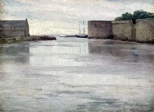 Le Passage de la Ville Close à Lanriec (1882-1892), Philadelphia Museum of Art.