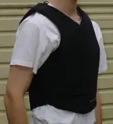 Protège-dos vue de face.