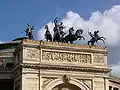 Quadriga di Apollo, Teatro Politeama, Palerme