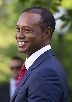 Tiger Woods 2019, 2009, 2004.