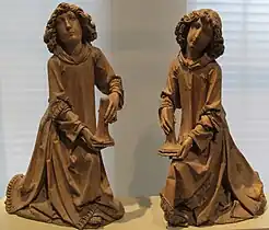 Tilman Riemenschneider, Deux Anges, vers 1505.