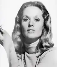 Portrait de Tippi Hedren.