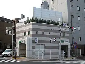 Entrée de la station Magome