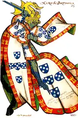 105r. Le roi du Portugal