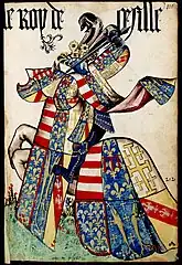 100r. Le roi de Sicile