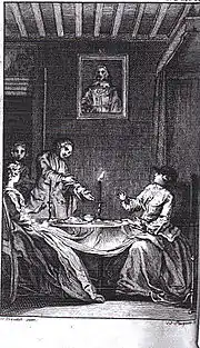 Gravure de l'édition française de 1750