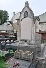 Sépulture de Théophile Manoury.