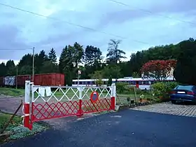 Gare de Toucy-Ville (train touristique).