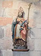 Statue de Saint-Firmin.