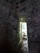 Intérieur de la tour no&nbsp;9 de la Recepte.