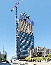 Le chantier en août 2022