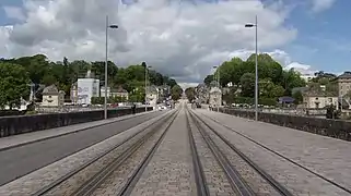 Vue générale de la place Choiseul avec les quatre pavillons.