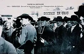 Inauguration du calvaire de protestation (1904) (2e&nbsp;photo).