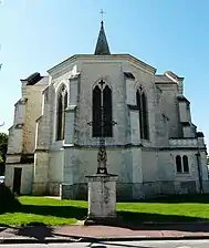 Chevet de l'église