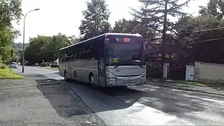 Irisbus-Iveco Crossway no&nbsp;11855 sur la ligne 09 à Coulommiers.