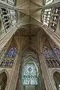 Le plafond du transept de la cathédrale Saint-Pierre.