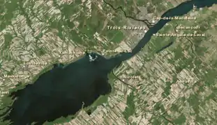 Coup d’œil satellite.