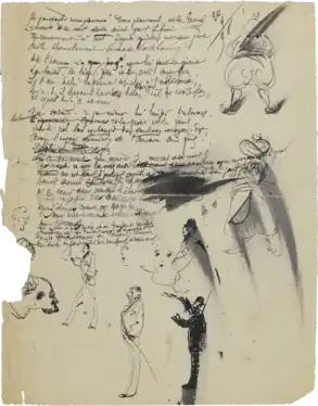 Trop tard (1878), autographe, localisation inconnue.