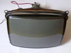 Tube électronique de TV.