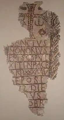 Mosaïque d'Honorius.