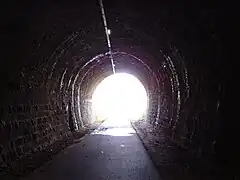 Tunnel entre Malmedy et Stavelot.