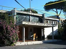 Façade de l'église