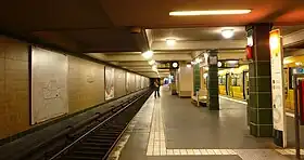 Intérieur de la station.