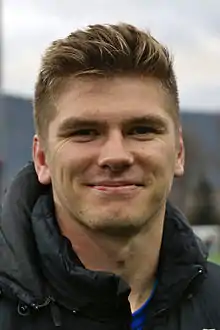 Owen Farrell en 2015.