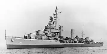 illustration de USS Hambleton (DD-455)